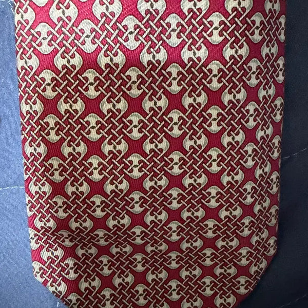 [BUNJANG] Hermès Satin Tie Pattern / 에르메스 새틴 넥타이 패턴