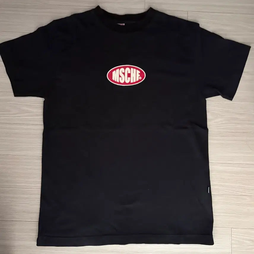 [BUNJANG] Mischief Oval Logo Short Sleeve T-Shirt / 미스치프 오발 오벌 로고 반팔 티셔츠