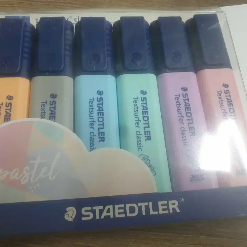 [BUNJANG] Staedtler Classic Pastel Highlighters (6 Colors) / 클래식 파스텔 스테들러 형광펜