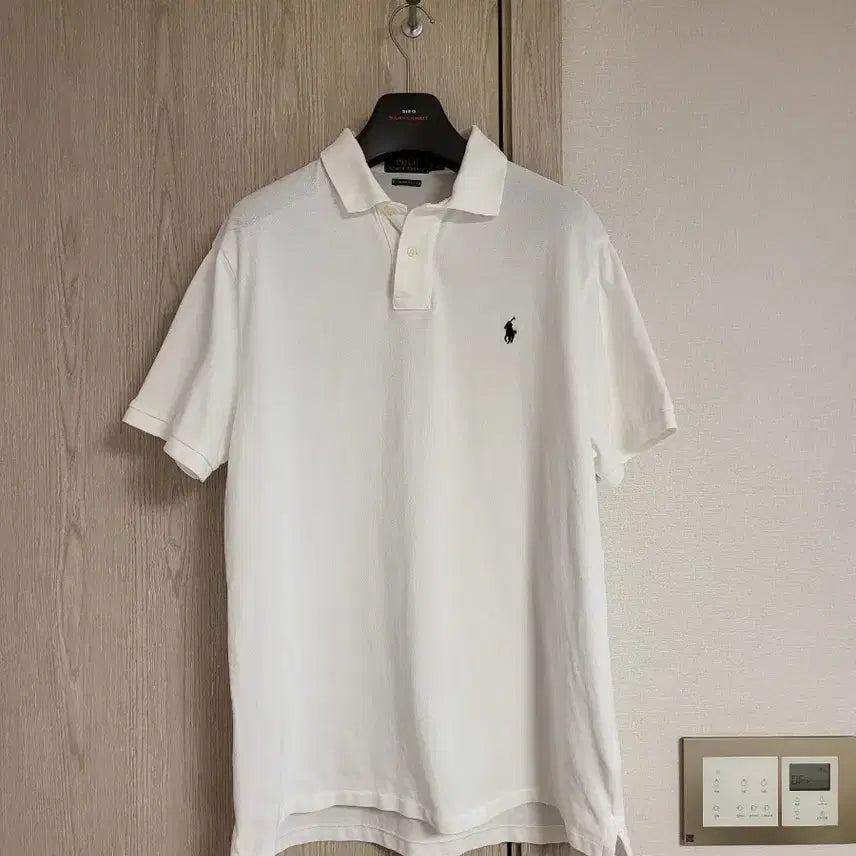 [BUNJANG] Polo Ralph Lauren Short Sleeve Polo Shirt White L-XL / 폴로 랄프로렌 반팔 카라 티셔츠 pk셔츠 화이트 L~XL