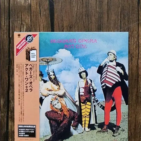 [BUNJANG] Beggar's Opera Act One Japanese CD Paper Sleeve Limited Edition / Beggar's opera 일본 cd paper sleeve GF