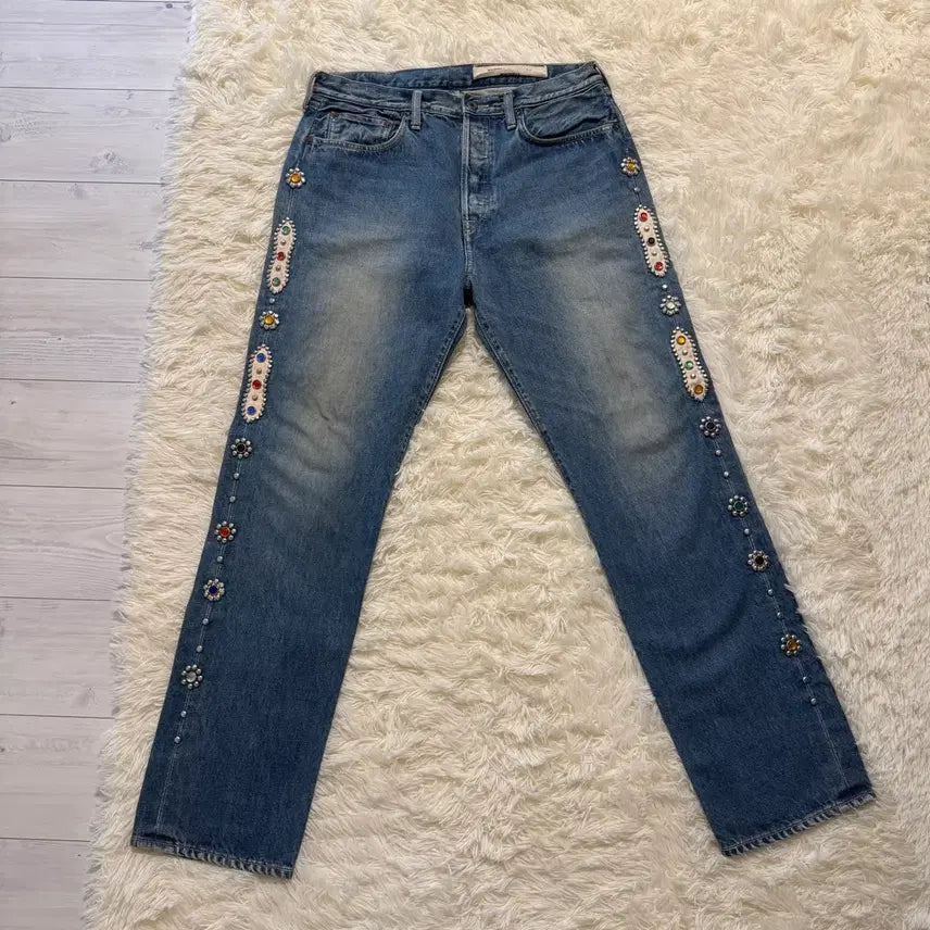 [BUNJANG] Kapital Gemstone Pants (Size 36) / 캐피탈 잼스톤 팬츠 바지 36