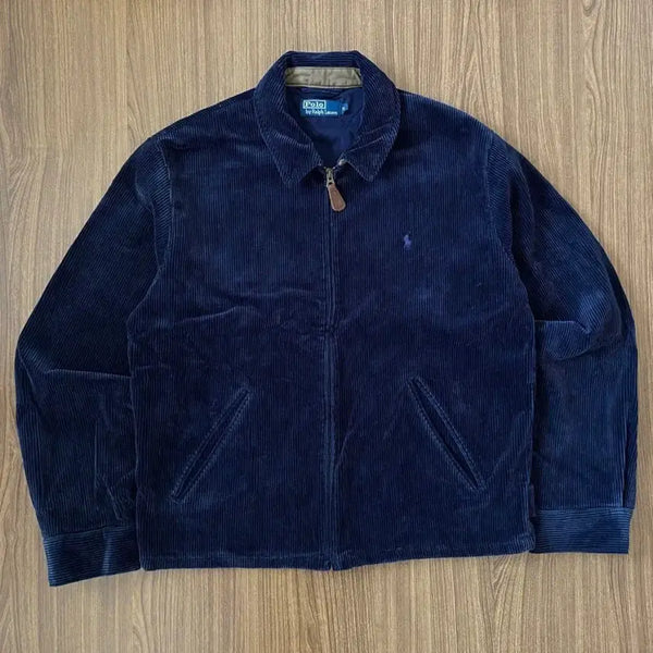 [BUNJANG] Polo Ralph Lauren 90s Wynton Corduroy Jacket Navy / 폴로 90s 윈튼 코듀로이 자켓 navy
