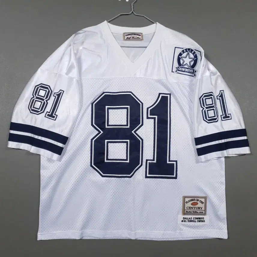 [BUNJANG] Jeff Hamilton Dallas Cowboys Terrell Owens Football Short Sleeve Jersey Blockcore XL / 제프헤밀턴 NFL댈러스 카우보이 오웬스 풋볼 반팔 유니폼 져지 블록코어