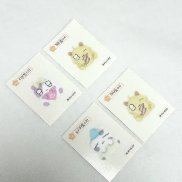 [BUNJANG] HooHooYi Stickers - Set of 2 / 후후이 띠부씰 2장