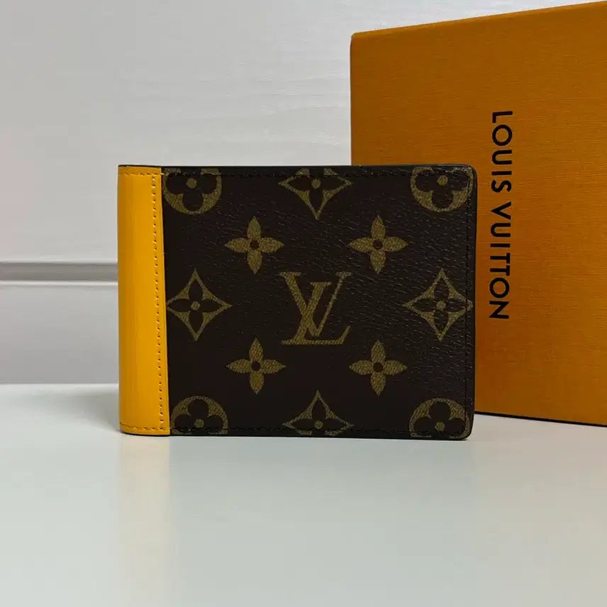 [BUNJANG] Louis Vuitton Macassar Multiple Wallet / [정품] 신형, 새상품급 / 루이비통 마카사르 멀티플월렛 반지갑