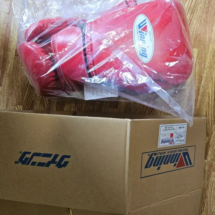 [BUNJANG] Winning Boxing Gloves 8oz Red Unused / (신품) 위닝 복싱 글러브 8oz레드 미사용