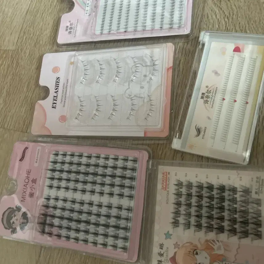 [BUNJANG] False Eyelashes Bundle Set / 알리 테무 ( 언더 포함 )속눈썹 일괄로 팔아요!