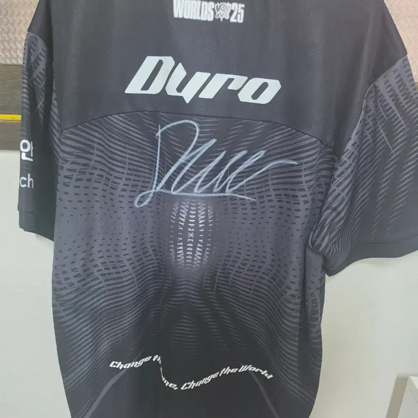 [BUNJANG] Gen.G 2025 Worlds Duro Signed Jersey / 젠지 2025 월즈 듀로 싸인 유니폼