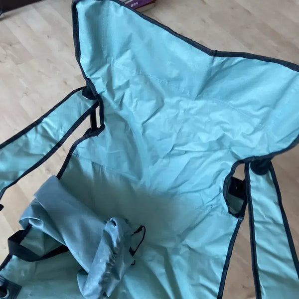 [BUNJANG] Lightweight Folding Camping Chair Green / (보관함 )경량 접이식 캠핑 의자 그린