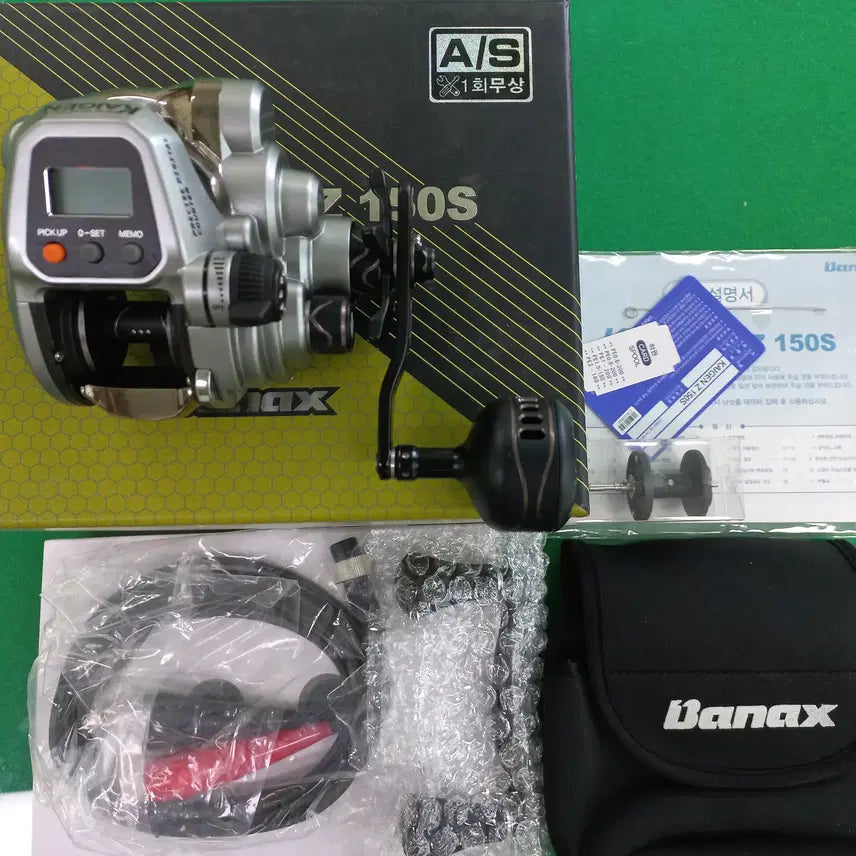[BUNJANG] Baniacs KaiZEN Z 150S Silver Right-Handed Electric Reel (Unused, Inner Box Damaged) / 바낙스 카이젠 Z 150S 우핸들 실사용X, 이너박스 파손(사진첨부)