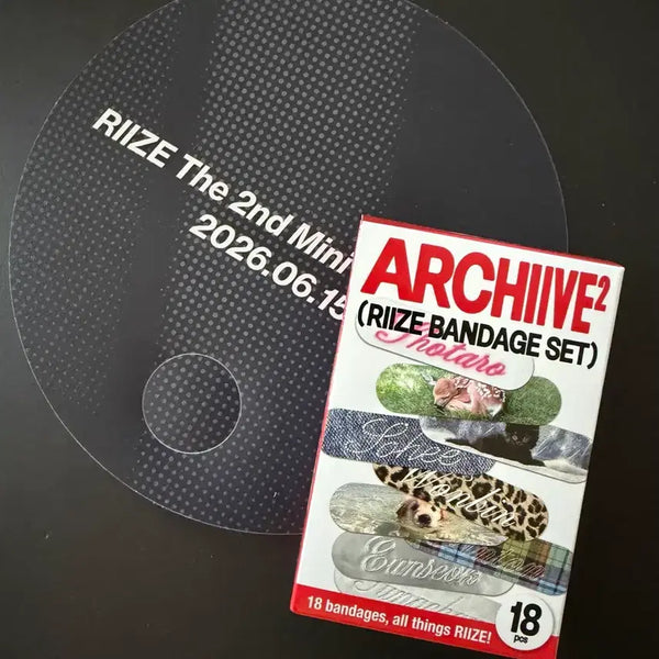 [BUNJANG] RIIZE Archive 2 Bandage Set / RIIZE 아카이브2 밴디지 세트 라이즈 팝업