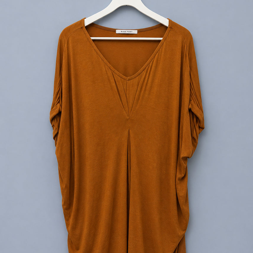 [BUNJANG] BLISS POINT Rayon Blend Blouse / Women - BLISS POINT 레이온 혼방 블라우스