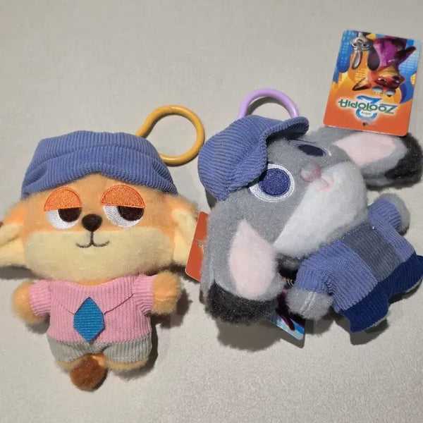 [BUNJANG] Zootopia Character Plush Keychain Bundle / [네고칼차단] 주토피아 인형 키링 일괄