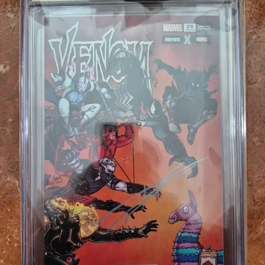 [BUNJANG] Marvel Venom #29 Kuder Variant Cover CGC 9.4 Certified Authentic Autograph / 마블 베놈 29권 쿠더 변형 커버 CGC 9.4 인증 친필 사인본