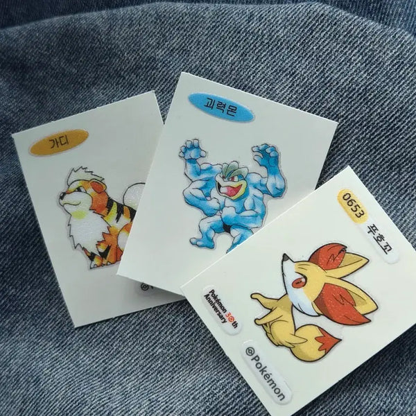 [BUNJANG] Pokemon Stickers / 포켓몬 띠부씰