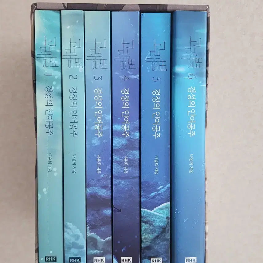 [BUNJANG] Goraebyeol Webtoon Complete Set Volumes 1-6 / 고래별 웹툰 단행본 전권
