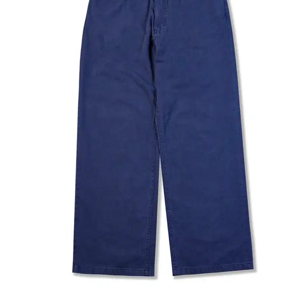 [BUNJANG] Feren 5P Light Cotton Trousers Blue / [2] 퍼렌 5p 라이트 코튼 트라우저 팬츠 블루