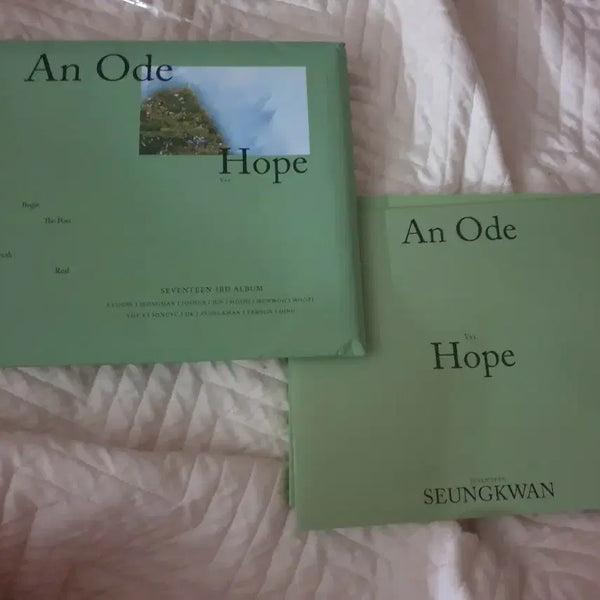 [BUNJANG] SEVENTEEN An Ode Album Hope Ver. Seungkwan Photobook / 세븐틴 An Ode 앨범 Hope Ver. 승관 포토북