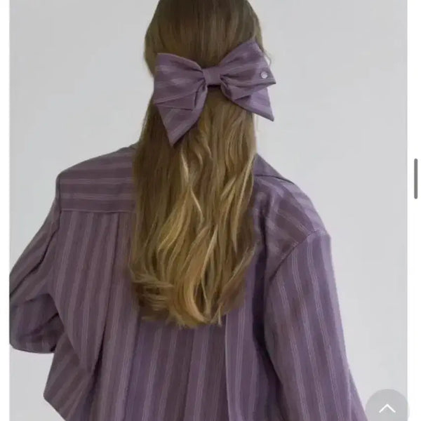 [BUNJANG] Ranyo Cherry Quarry Ribbon Hairpin / [택0] 라뇨 체리퀴리 리본 헤어핀