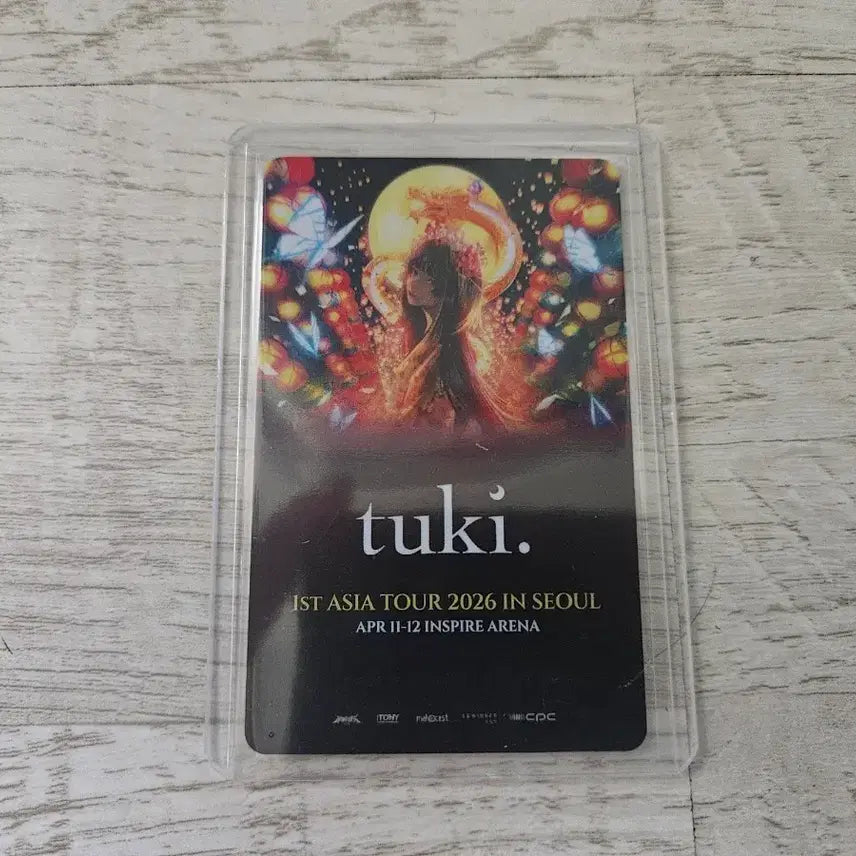 [BUNJANG] Tsuki Japan Tour Transportation Card / 츠키내한공연 tuki 교통카드