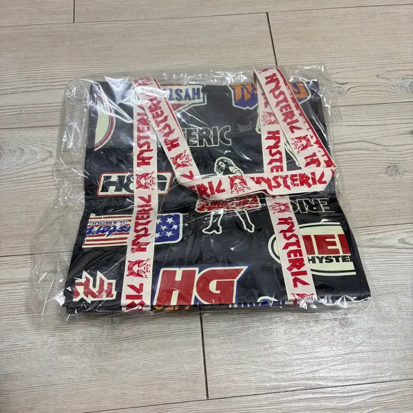 [BUNJANG] Hysteric Glamour Rock City Pattern Tote Bag / 히스테릭글래머 록시티 rock city 패턴 토트백 가방