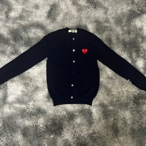 [BUNJANG] Comme des Garçons Cardigan Navy S / [네이비]꼼데가르송 가디건