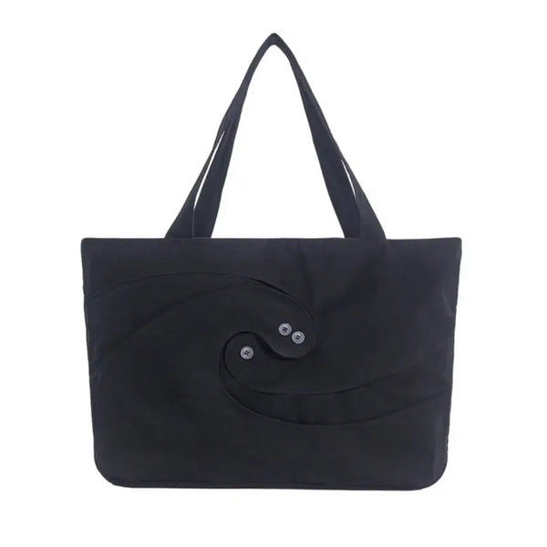 [BUNJANG] Daycallme 051 Spiral Tote Bag Black / 데이콜미 051-Spiral Tote Bag Black