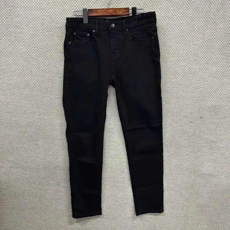 [BUNJANG] PLACK Jeans KURZ Stretch Denim Black Jeans Size 31 / 플랙진 KURZ 스판 데님 흑청바지 31인치 D01308