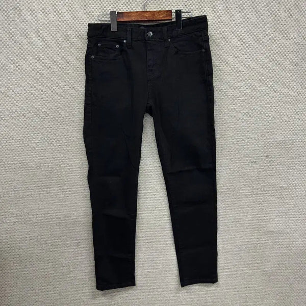 [BUNJANG] PLACK Jeans KURZ Stretch Denim Black Jeans Size 31 / 플랙진 KURZ 스판 데님 흑청바지 31인치 D01308