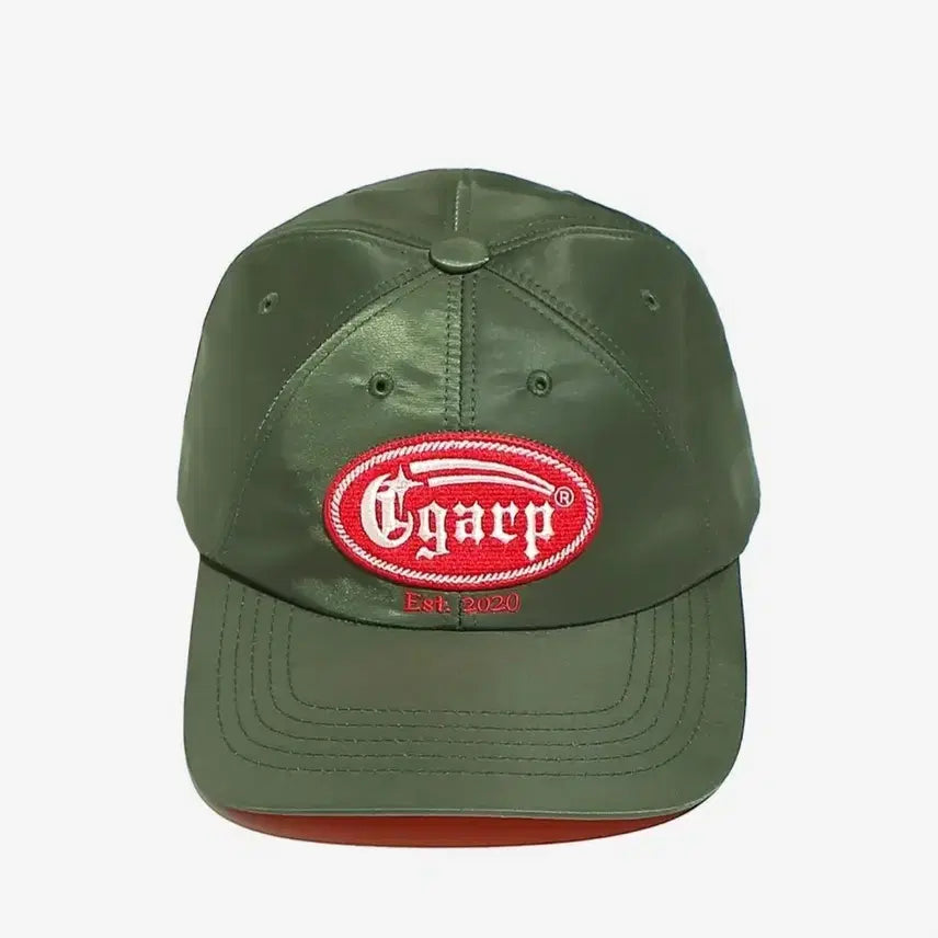 [BUNJANG] OGARP Olive Color Wappen Ball Cap / 오가프(OGARP)의 올리브 색상 와펜 볼캡
