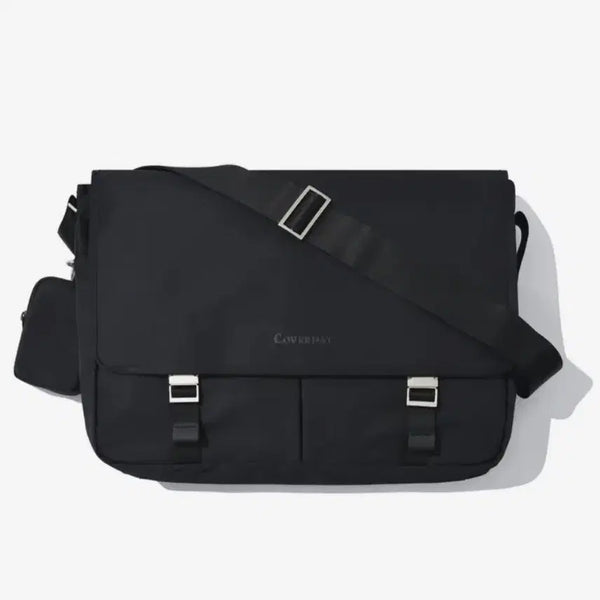 [BUNJANG] Covernat Contemp Messenger Bag Black / 커버낫 컨템포 메신저백 블랙