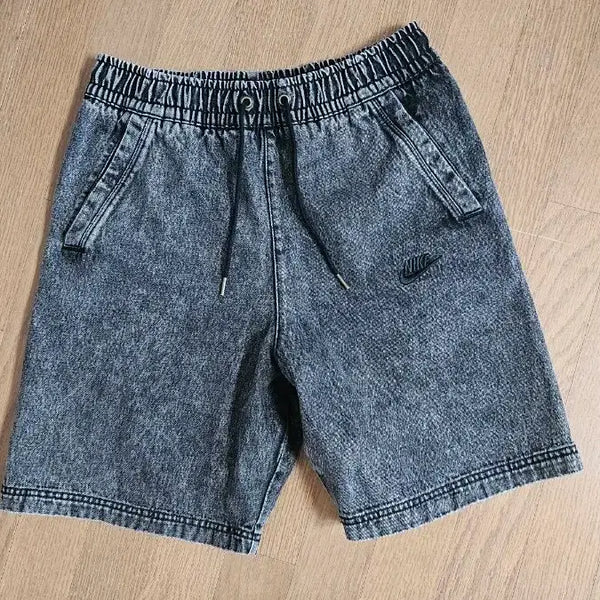 [BUNJANG] Nike Denim Shorts Grey / 나이키 데님 쇼츠 그레이