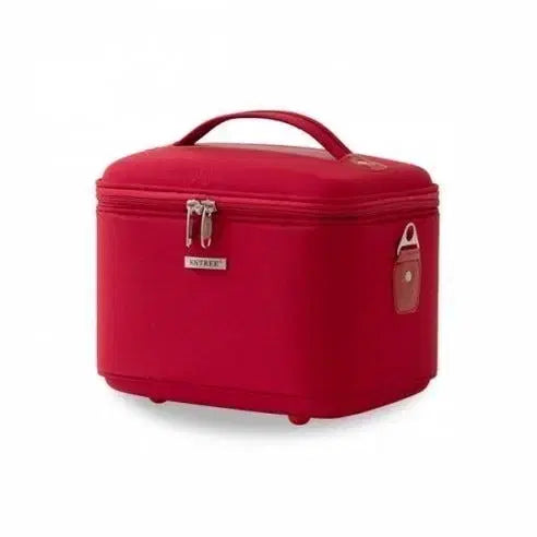 [BUNJANG] Entree Makeup Bag Small 9-inch SH505 Red with Shoulder Strap / 앙뜨레 화장품가방 소형 9인치 SH505 레드 어깨끈포함