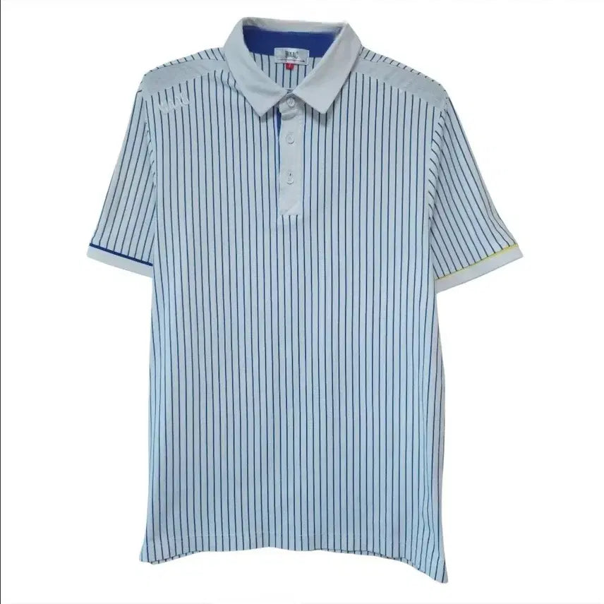 [BUNJANG] WAAC Golf Wear Men's/Women's Short Sleeve Polo T-Shirt (White) / 왁  WAAC 골프웨어 반팔카라티 100-105