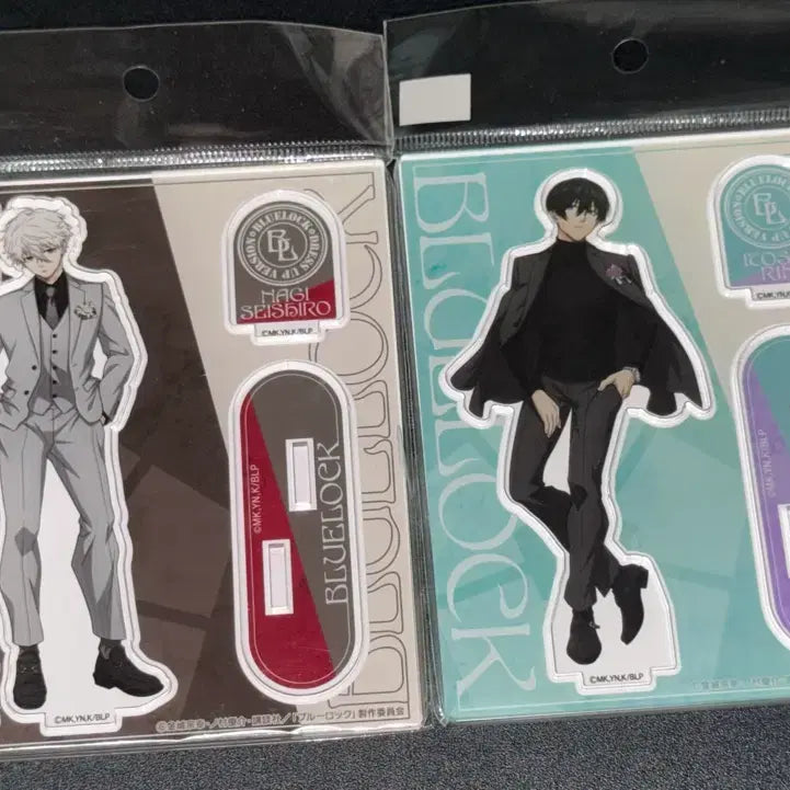 [BUNJANG] Blue Lock Itoshi Rin Nagi Seishiro Suit Acrylic Stand Bundle Set / 블루록 이토시 린 나기 세이시로 정장 아크릴 일괄 판매