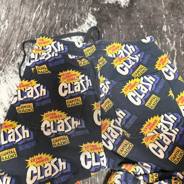 [BUNJANG] Hysteric Glamour Clash Sweatpants S / 히스테릭 글래머 4포켓 clash 스웻팬츠 S