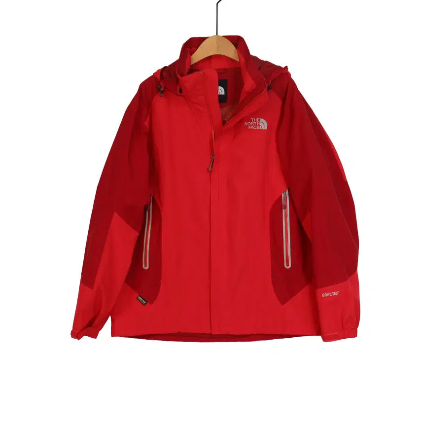 [BUNJANG] The North Face Gore-Tex Hooded Jacket (Red, Size 95) / THE NORTH FACE 고어텍스 자켓 95 레드 후드 바람막이