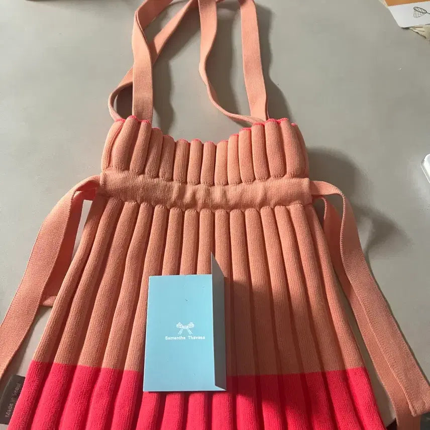 [BUNJANG] Samantha Thavasa Knit Shoulder Bag / 사만다 타바사 니트 숄더백.  니트가방 니트백