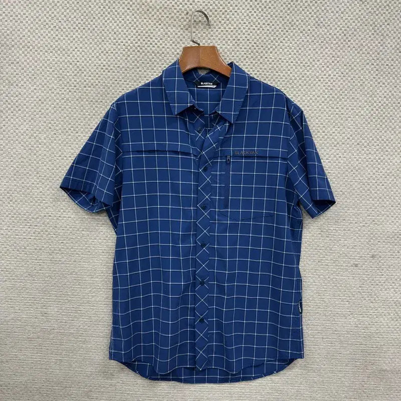 [BUNJANG] Black Yak Outdoor Functional Short Sleeve Shirt 95 / 블랙야크 등산 기능성 반팔 셔츠 95 D01318