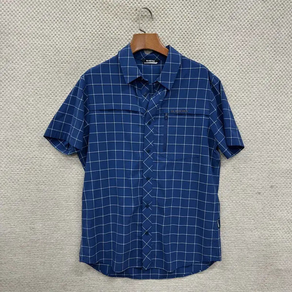 [BUNJANG] Black Yak Outdoor Functional Short Sleeve Shirt 95 / 블랙야크 등산 기능성 반팔 셔츠 95 D01318