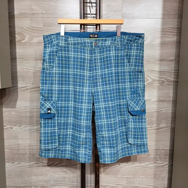 [BUNJANG] Adidas Check Shorts 2XL / 아디다스 체크 반바지 2XL (nbp192