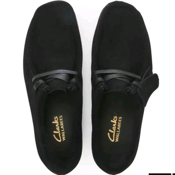 [BUNJANG] Clarks Wallabee Black Suede Shoes / 클락스 왈라비 블랙 235