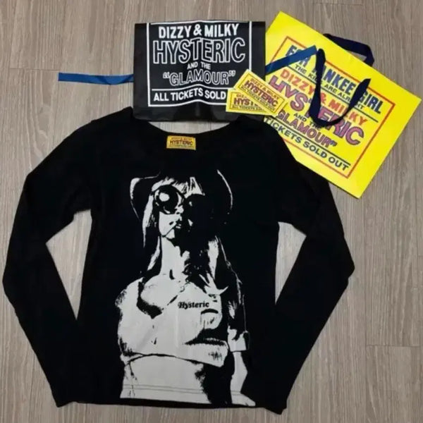 [BUNJANG] Hysteric Glamour Long Sleeve / 히스테릭글래머 롱슬리브