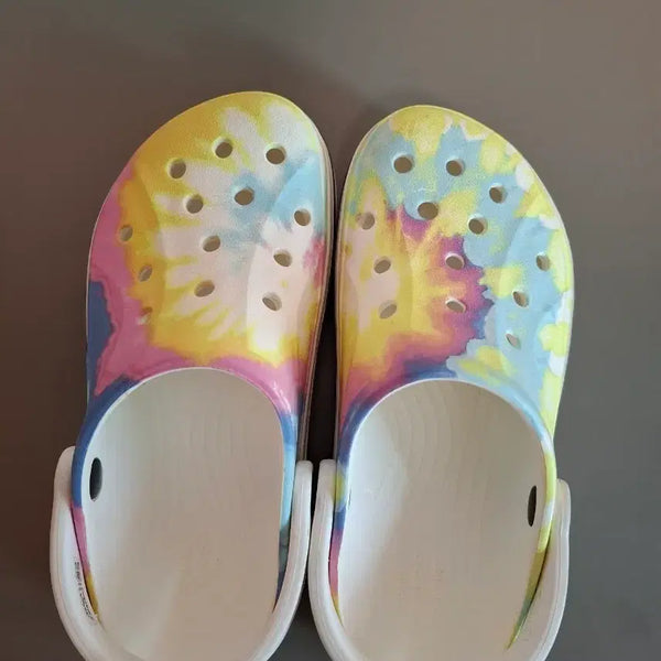 [BUNJANG] Crocs Tie-Dye Sandals / 크록스 타이다이 샌들