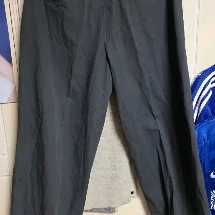 [BUNJANG] ASPES Essential Wide Chino Pants - Washed Charcoal / 애습 에센셜 와이드 치노 팬츠 - 워시드 차콜 L