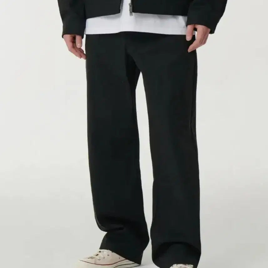[BUNJANG] Musinsa Standard Heavy Wide Chino Pants Black (New Condition) / 무탠다드 헤비 와이드치노 팬츠30~32(새상품)
