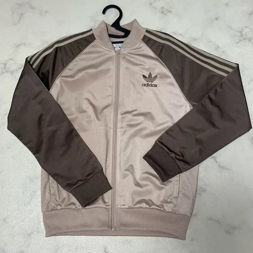 [BUNJANG] Adidas Track Top Jersey Earth Brown / 아디다스 트랙탑 져지 어스브라운