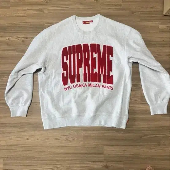 [BUNJANG] Supreme Crewneck Sweatshirt XL / 슈프림 맨투맨 XL