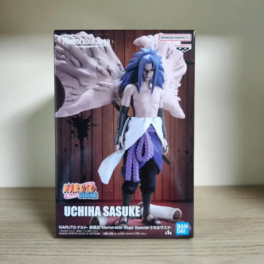 [BUNJANG] Naruto Uchicha Sasuke Memorabilia Saga Figure (Sealed) / [미개봉 현물] 나루토 - 우치하 사스케 메모러블 사가 피규어